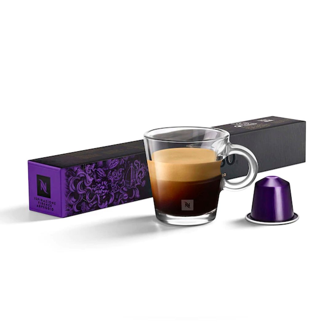 Кофе в капсулах Nespresso "Ispirazione Firenze Arpeggio", для кофемашин Nespresso, 10 капсул / Кофе и чай в капсулах oe.kz Кофе в капсулах Nespresso "Ispirazione Firenze Arpeggio", для кофемашин Nespresso, 10 капсул / Кофе и чай в капсулах