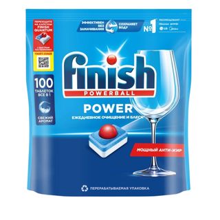 Таблетки для посудомоечных машин Finish "All in 1 Max", 100 таблеток / Средства для кухни oe.kz Таблетки для посудомоечных машин Finish "All in 1 Max", 100 таблеток / Средства для кухни