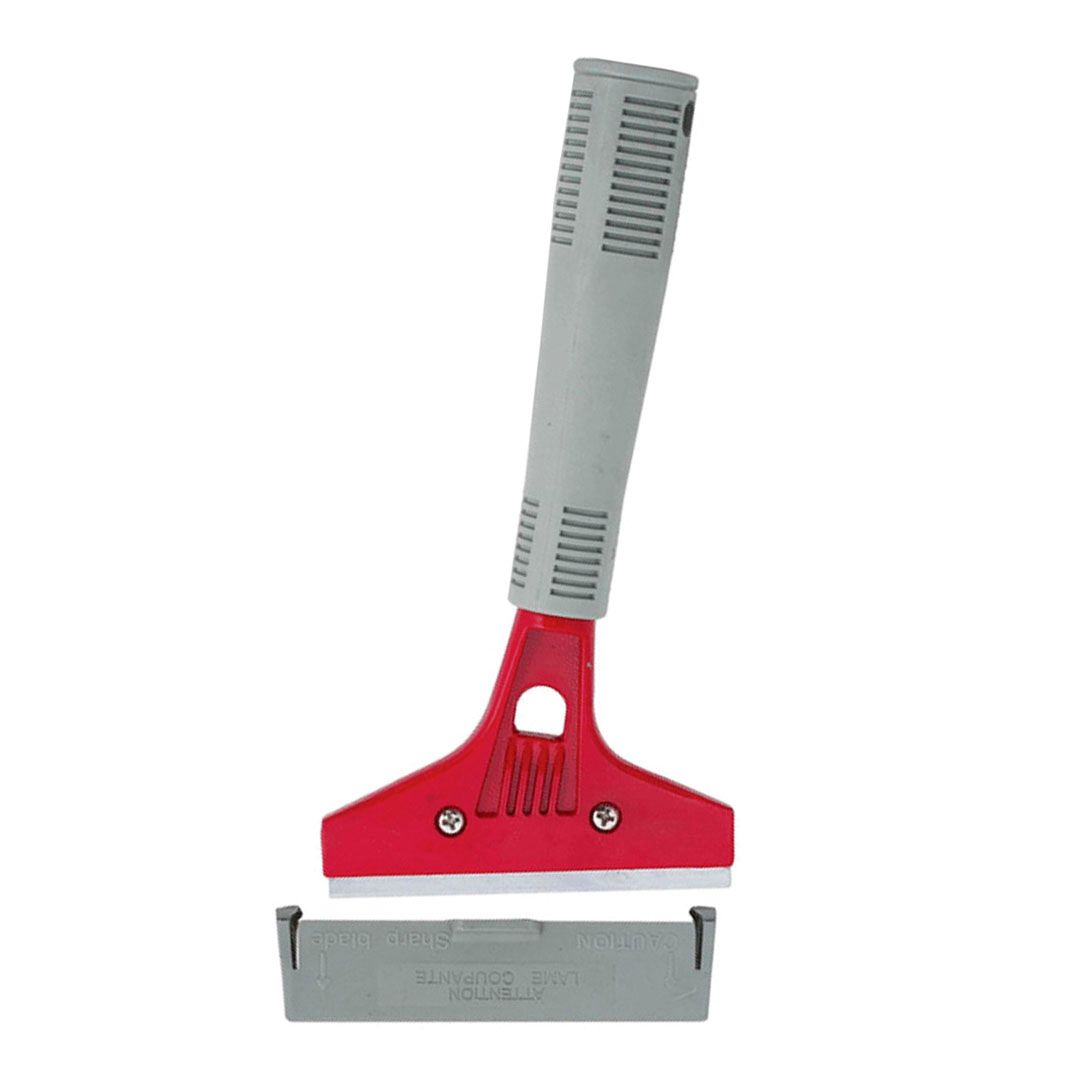 Скребок для пола Экомоп, с лезвием 10 см, пластиковая ручка / Веники, щетки, совки