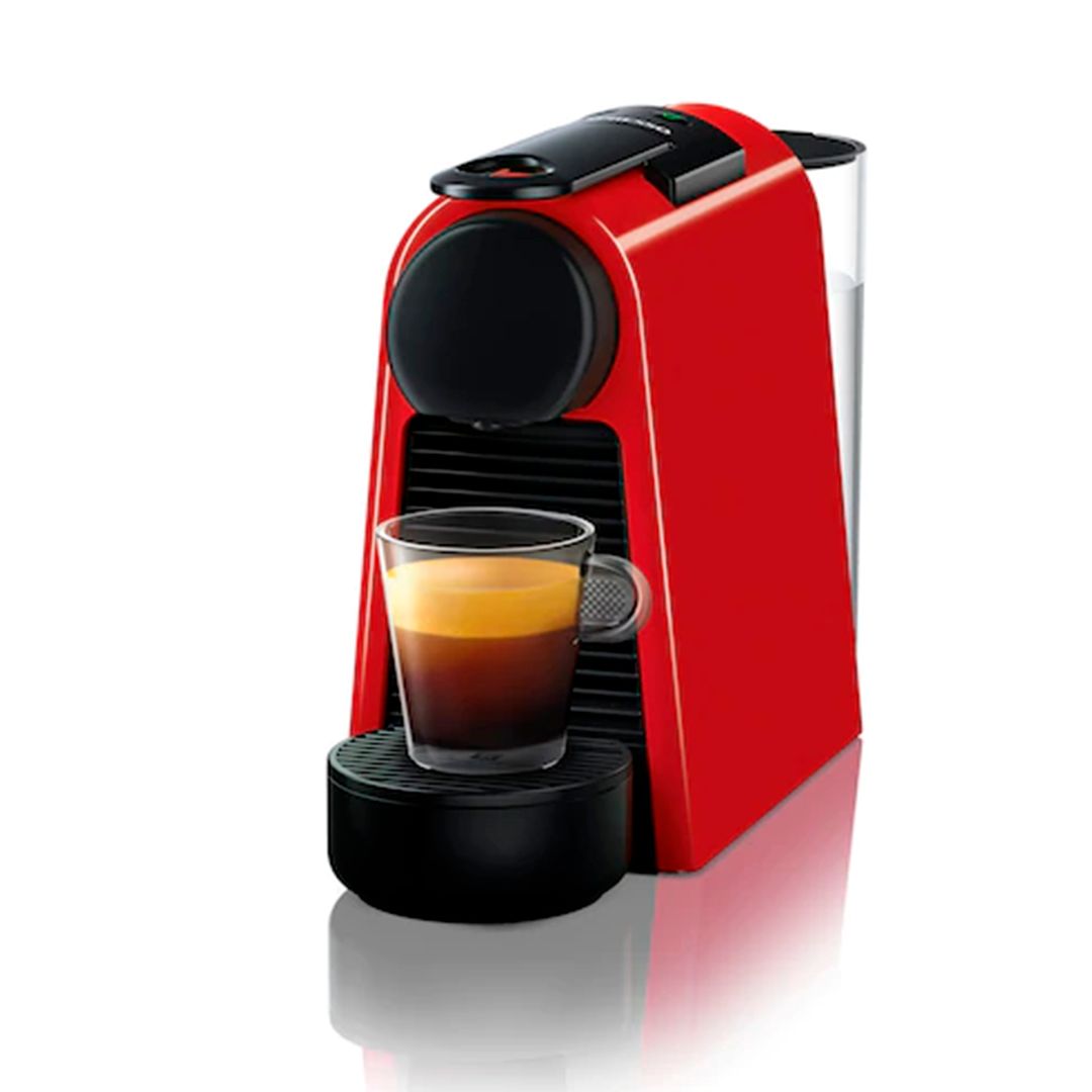 Кофемашина Nespresso Essenza Mini Ruby Red, капсульная, красная / Кофемашины	