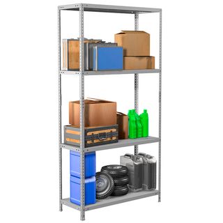 Металл сөрелер MS Standart 200, 4 сөреше, 1950*1000*400 мм / Сөрелер