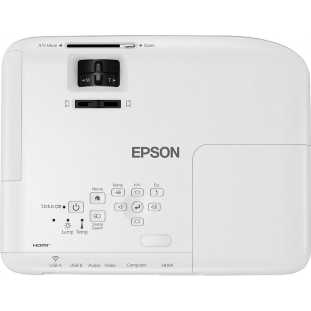 Проектор Epson EB-W06, 3LCD, (16000:1), белый / Проекторы №5 oe.kz Проектор Epson EB-W06, 3LCD, (16000:1), белый / Проекторы №5