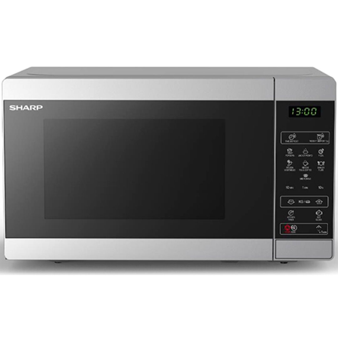 Микроволновая печь Sharp R2800RSL, 800 Вт, серебристый / Прочая кухонная техника