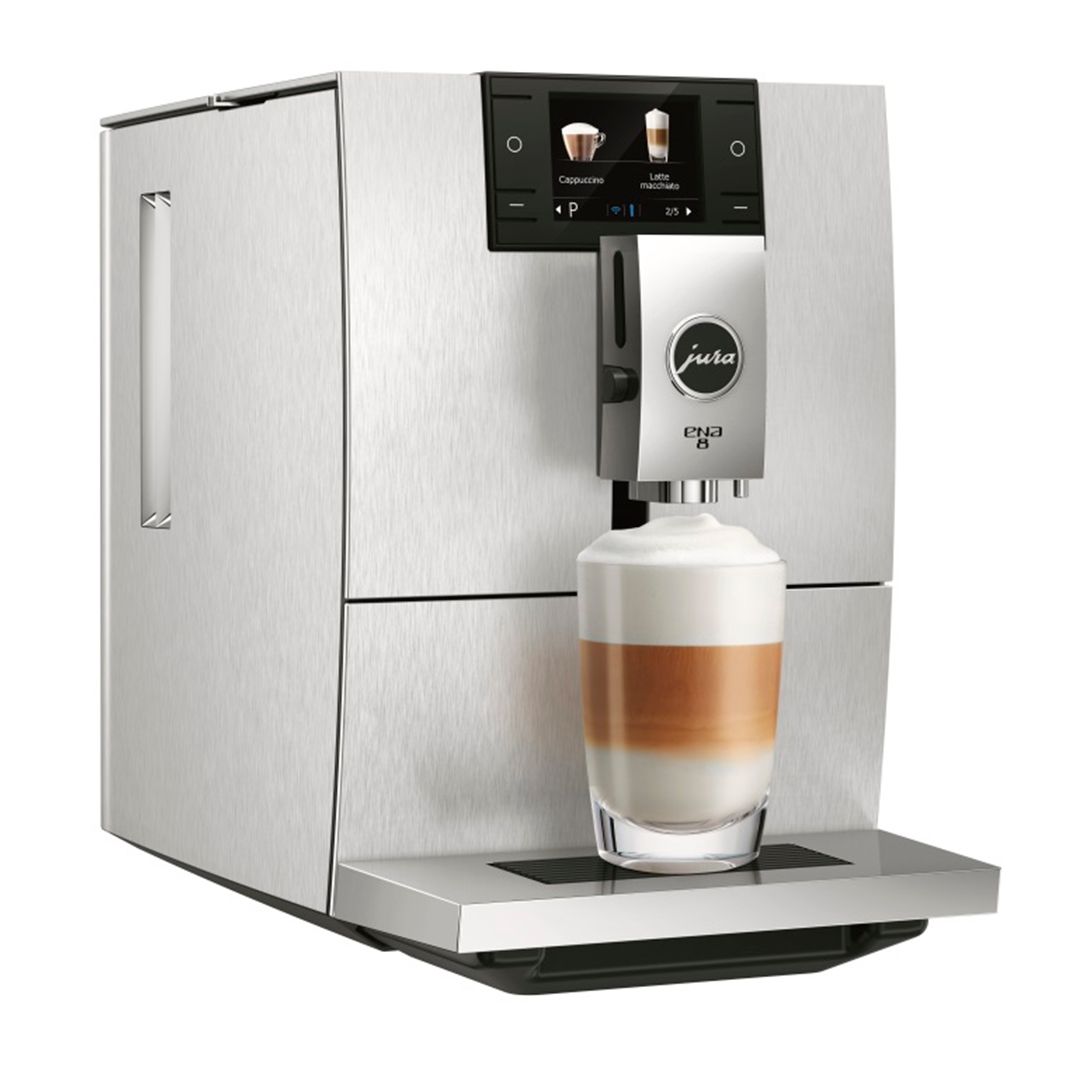 Кофемашина Jura ENA 8 Massive Aluminium, зерновой и молотый, серебристая / Кофемашины	 №5