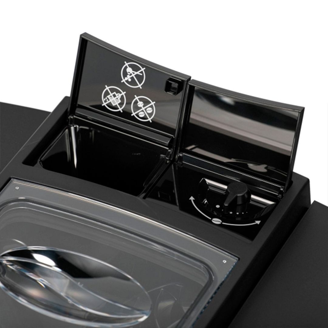 Кофемашина Jura E6 Platin, зерновой, черная/серебро / Кофемашины	 №8