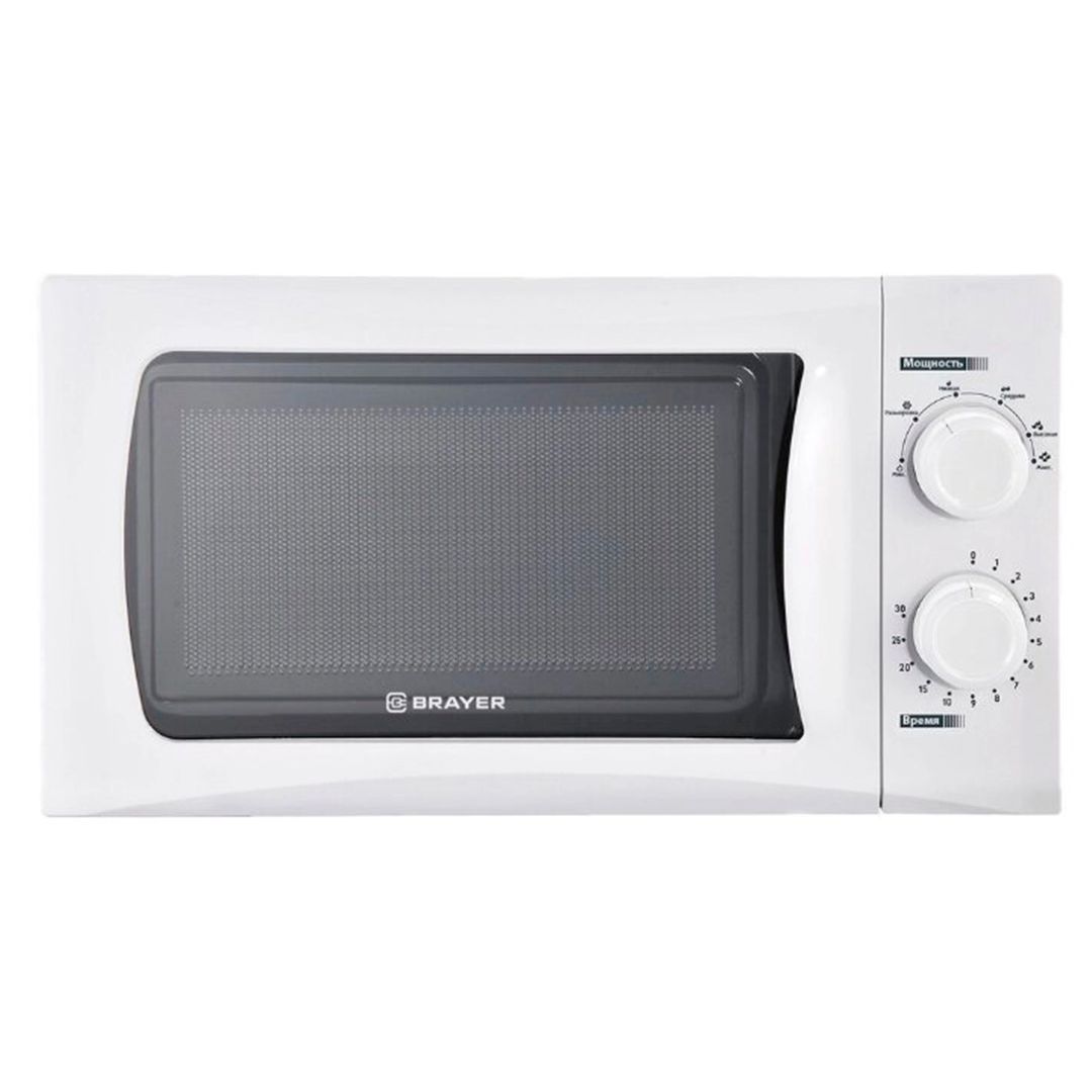 Микроволновая печь Brayer BR2501, 700 Вт, белый / Прочая кухонная техника