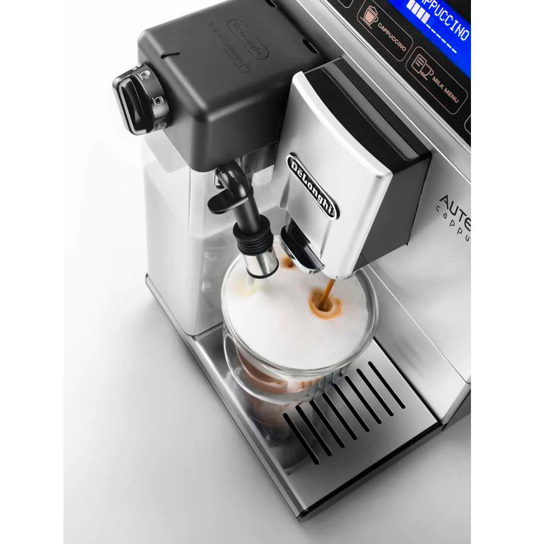 Кофемашина DeLonghi Autentica Cappuccino ETAM 29.660 SB, зерновой и молотый, серебристая / Кофемашины	 №4