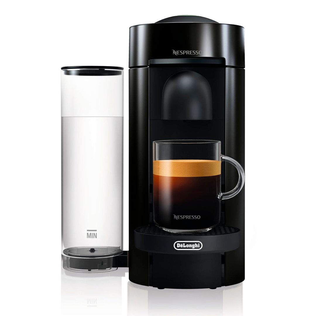 Кофемашина DeLonghi Nespresso Vertuo Plus ENV150.B, капсульная, черная / Кофемашины	