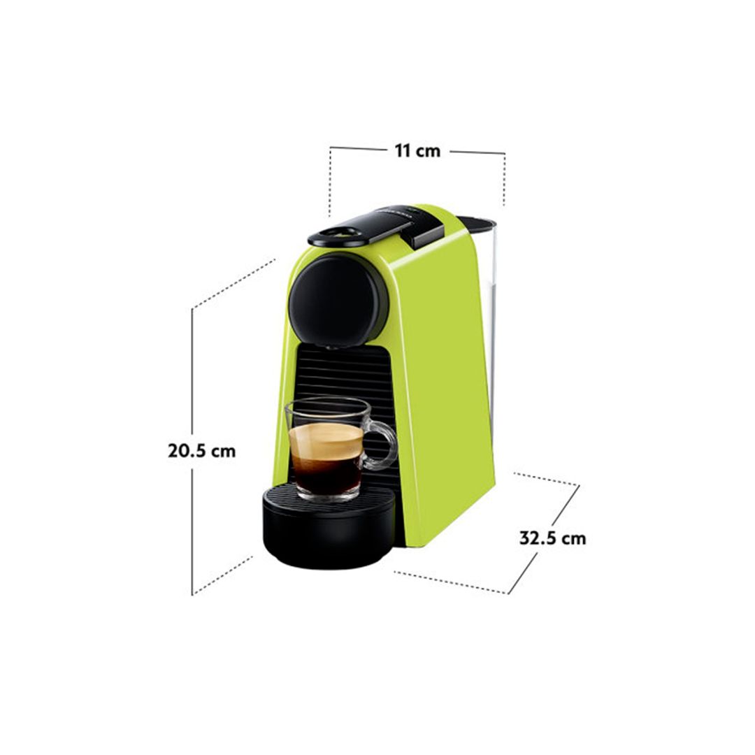 Кофемашина DeLonghi Nespresso Essenza Mini EN85.LAE, капсульная, зеленая / Кофемашины	 №5