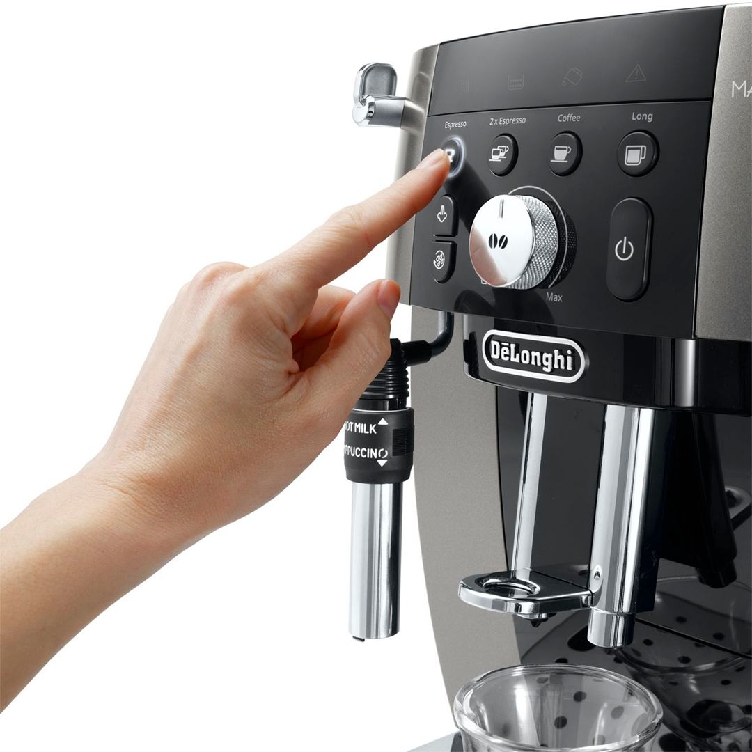 Кофемашина DeLonghi Magnifica S ECAM250.33.TB, зерновой и молотый, серая / Кофемашины	 №2