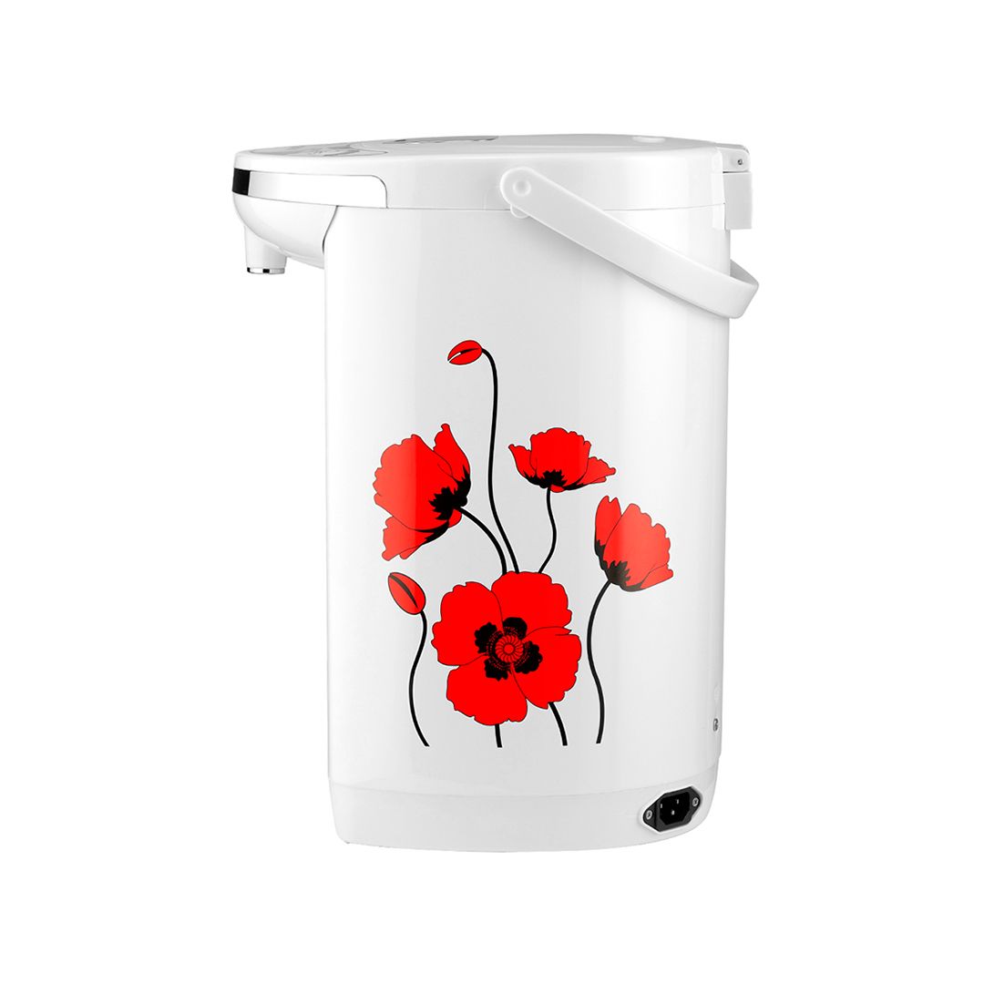 Термопот Centek CT-1081, сталь, 6 литра, 750 Вт, белый / Термопоты	 №3