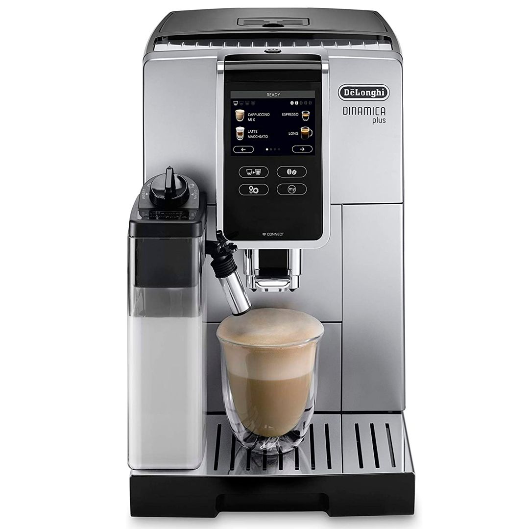 Кофемашина DeLonghi Dinamica Plus ECAM 370.85.SB, зерновой и молотый, серебристая / Кофемашины	 №2