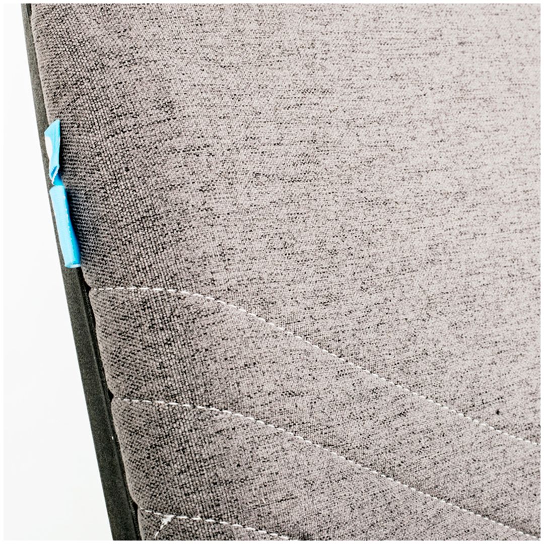 Кресло для персонала Helmi HL-M05 "Ambition", ткань серая, пластик черный / Кресла для персонала №7