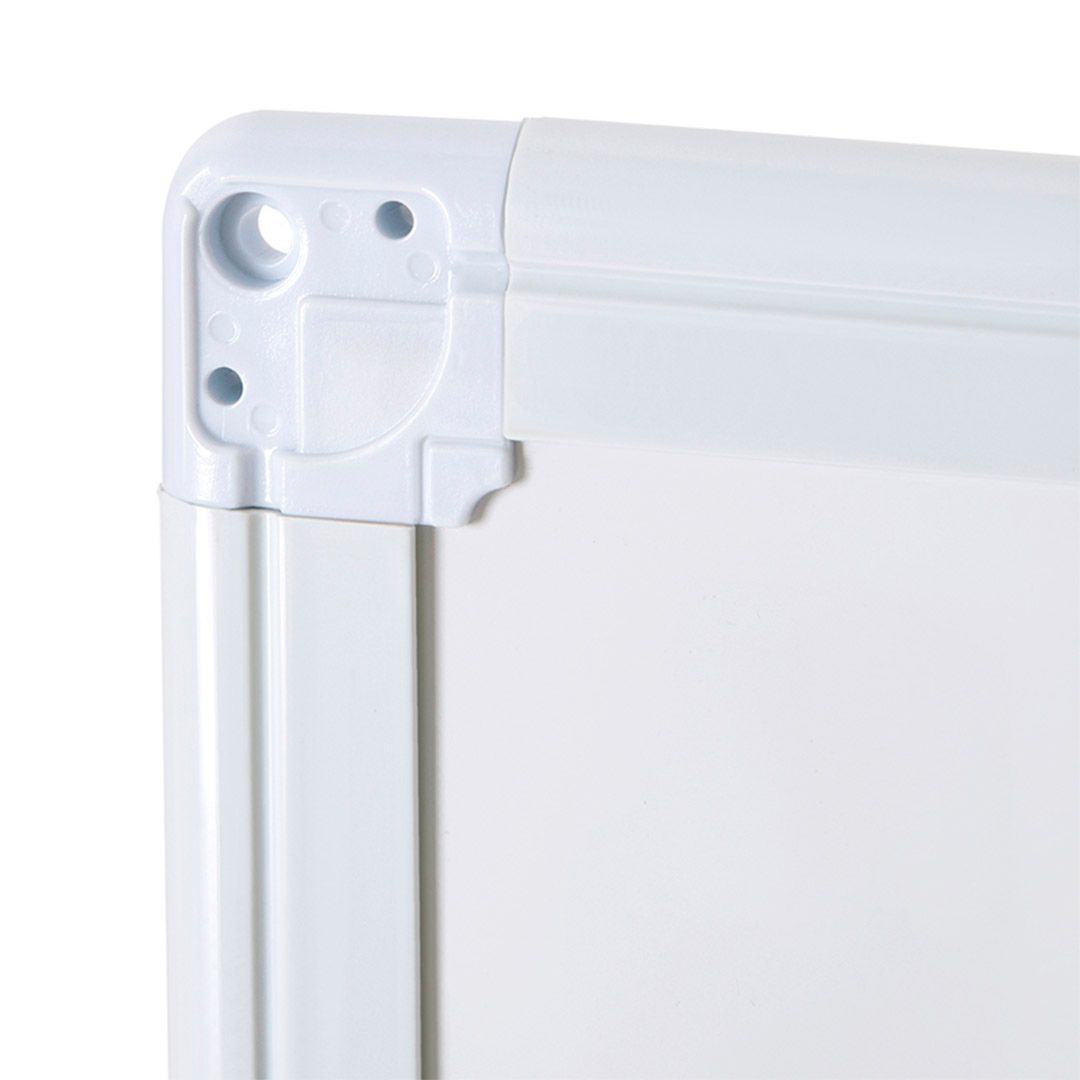 Доска магнитно-маркерная OfficeSpace, размер 90*120 см, рамка ПВХ, с полочкой для аксессуаров / Магнитно-маркерные доски №6