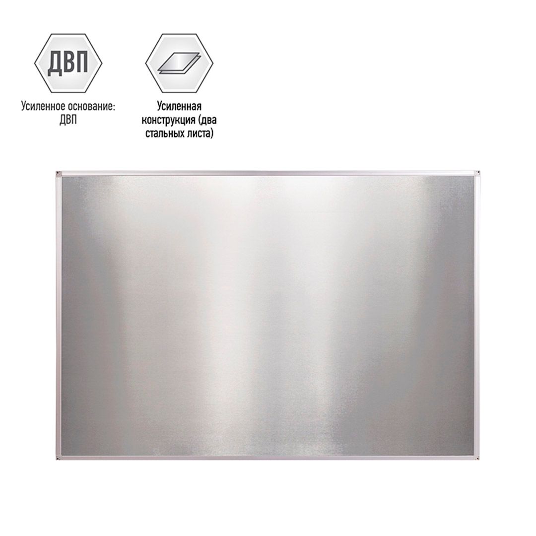 Доска магнитно-маркерная Berlingo Premium, размер 100*150 см, с полочкой для аксессуаров / Магнитно-маркерные доски №4