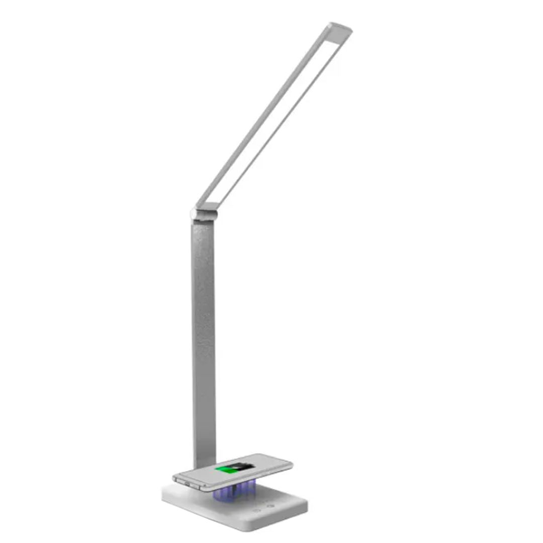 Светильник настольный Ritmix LED-1080CQi, на подставке, LED, белый / Светильники настольные