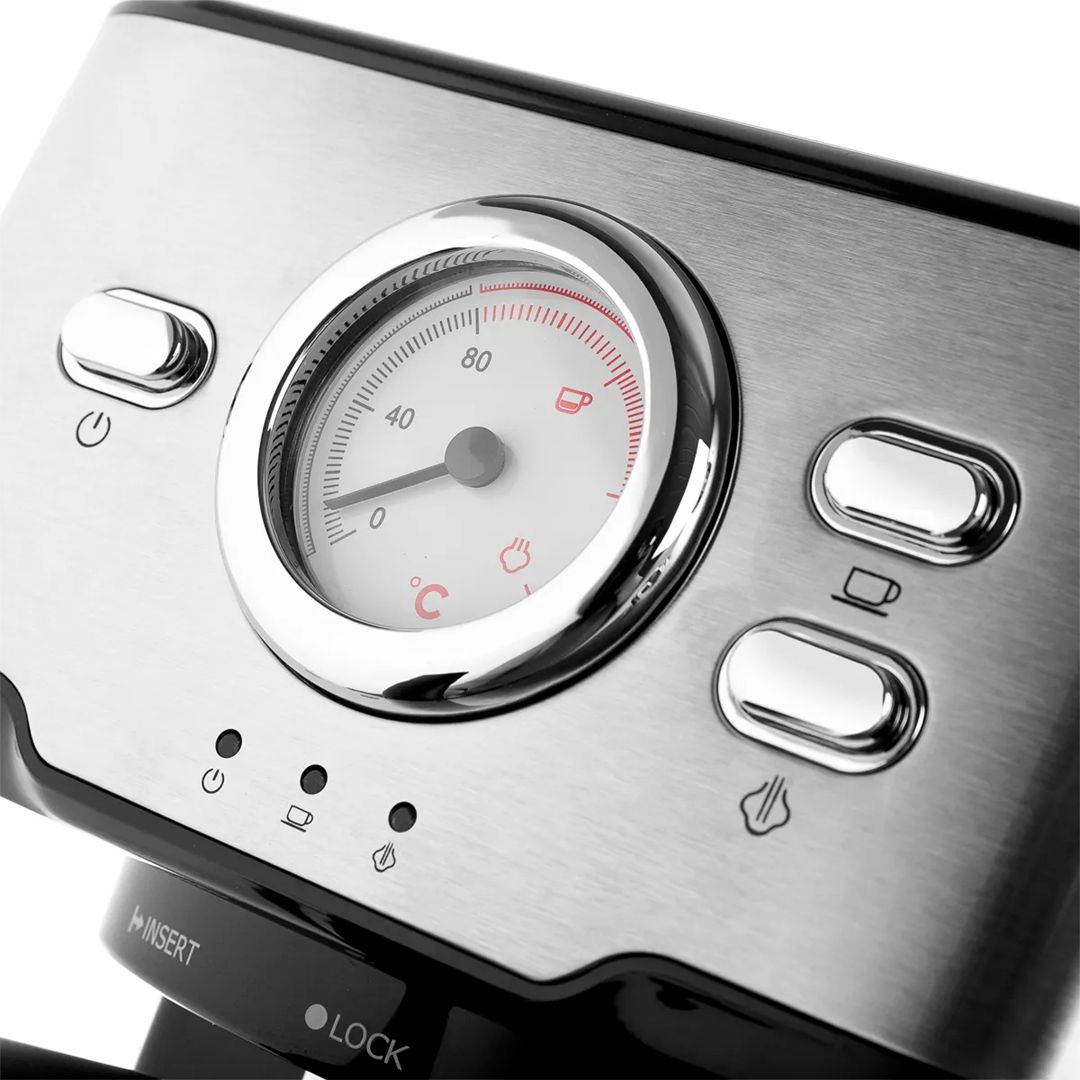 Кофеварка Brayer BR1101, рожковая, капучино и эспрессо, 1,5 л, серебро / Кофеварки №3 oe.kz Кофеварка Brayer BR1101, рожковая, капучино и эспрессо, 1,5 л, серебро / Кофеварки №3