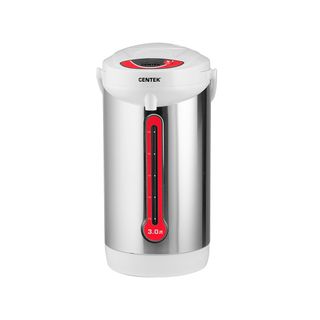 Термопот Centek CT-0080, болат, 3 литр, 850 Вт, ақ / Термопоттар
