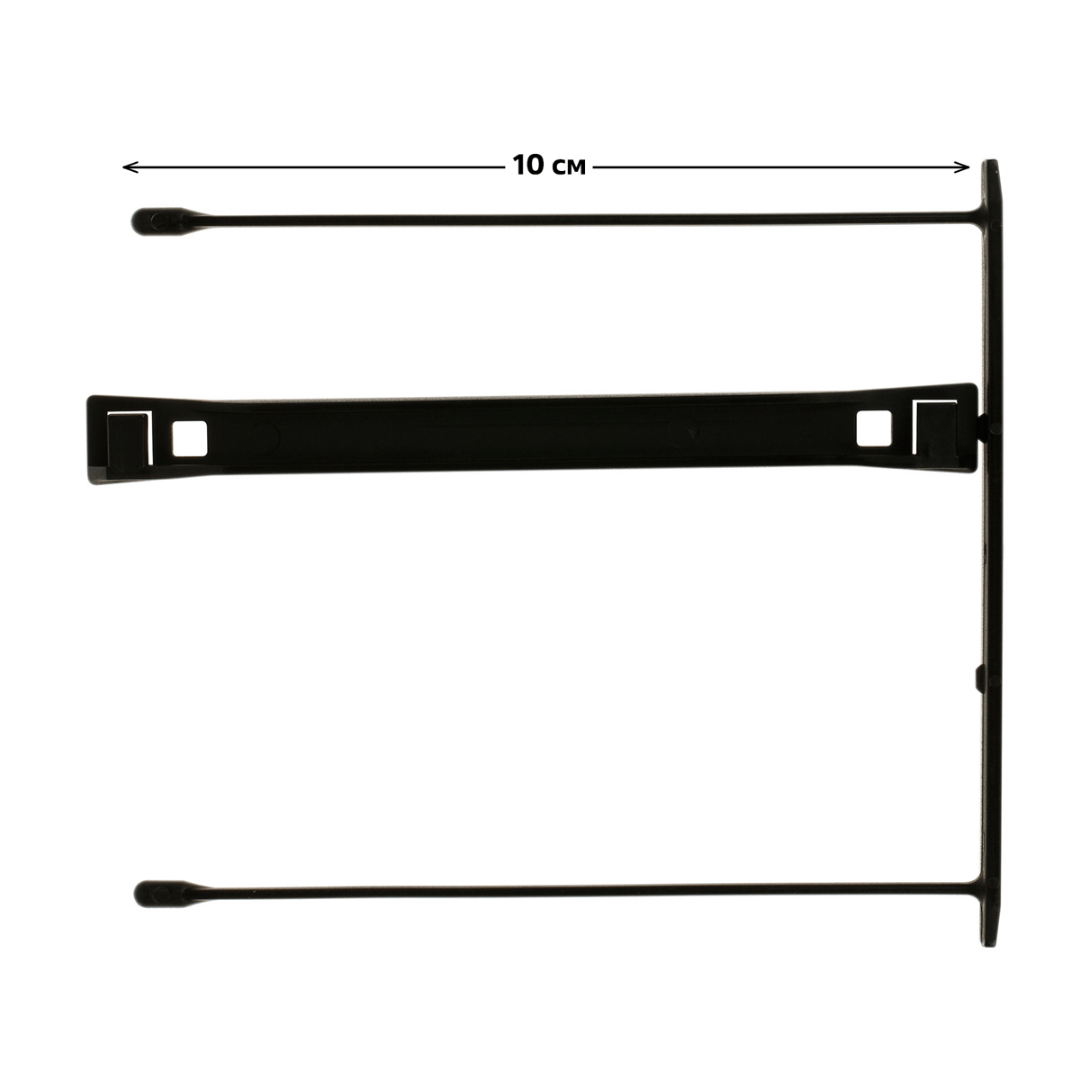 Тезтікпе механизмі Стамм, полипропилен, қара, 100 дана / Құжаттарды тігуге арналған тауарлар №5