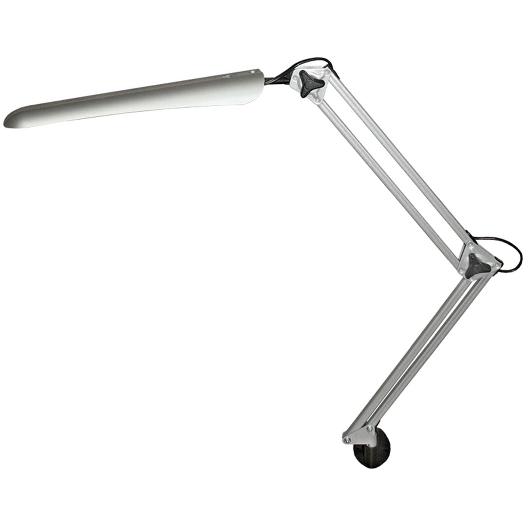 Светильник настольный Трансвит "Гермес" LED, на струбцине, серебро / Светильники настольные oe.kz Светильник настольный Трансвит "Гермес" LED, на струбцине, серебро / Светильники настольные