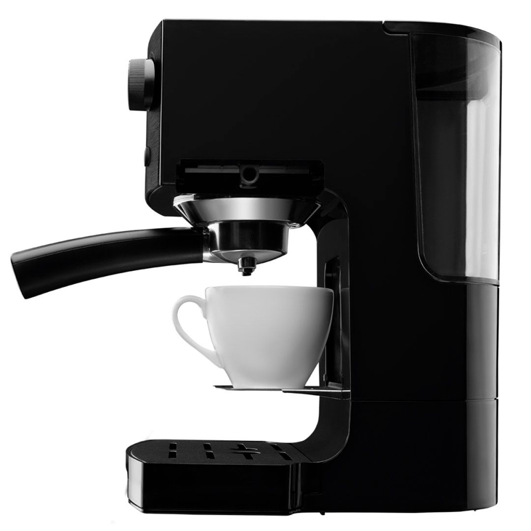 Кофеварка Scarlett SC-CM33016, рожковая, эспрессо и капучино, 1,4 л, черная / Кофеварки	 №3