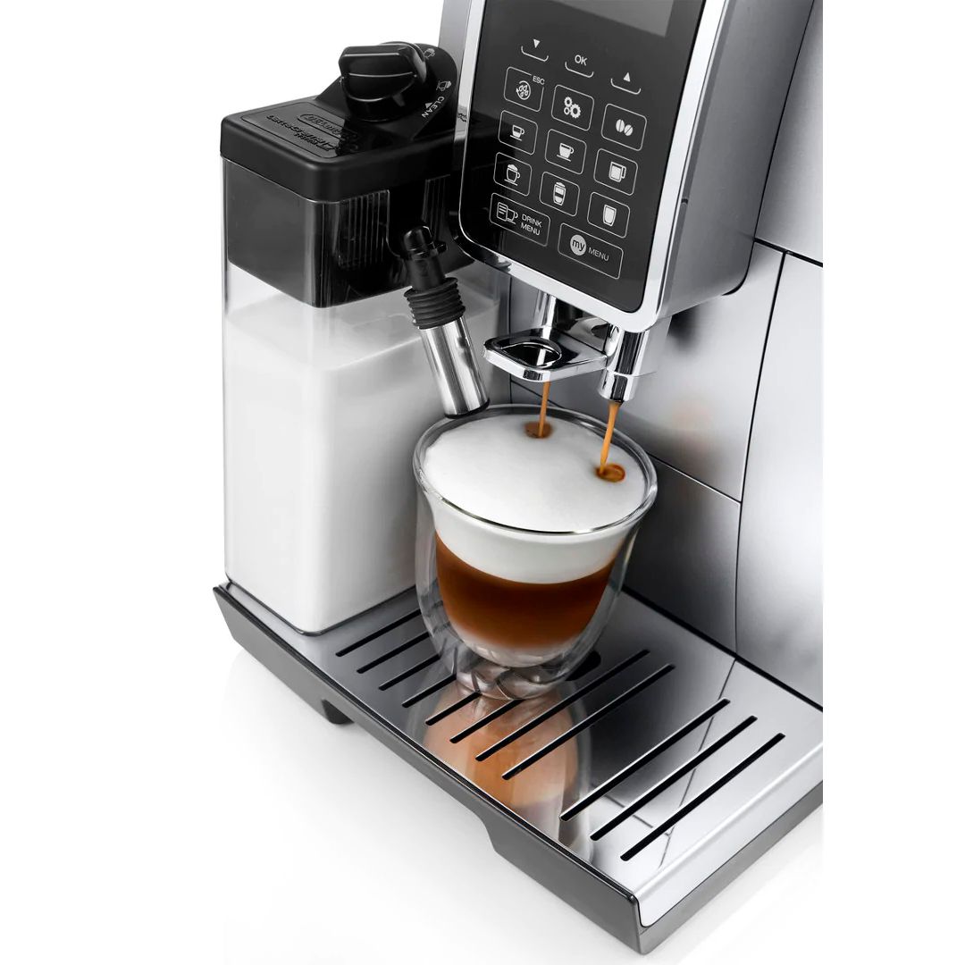 Кофемашина DeLonghi ECAM 350.75.S, зерновой и молотый, металл / Кофемашины	 №3