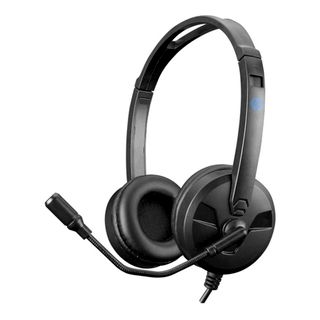 Гарнитура HP DHE-8009, диапазон частот 20-20000 Гц, черная / Гарнитуры