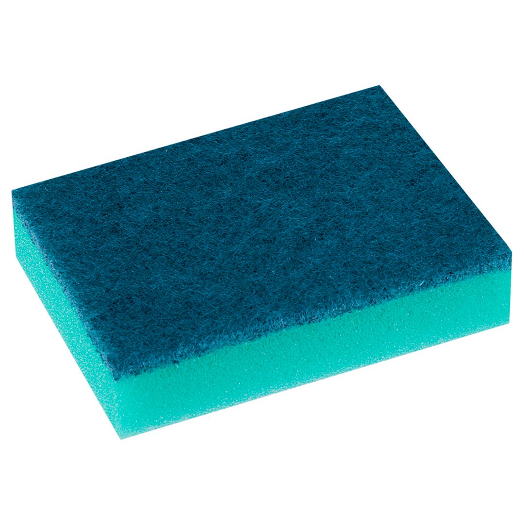 Губки для мытья посуды Vega, в комплекте 5 шт. / Губки хозяйственные №3