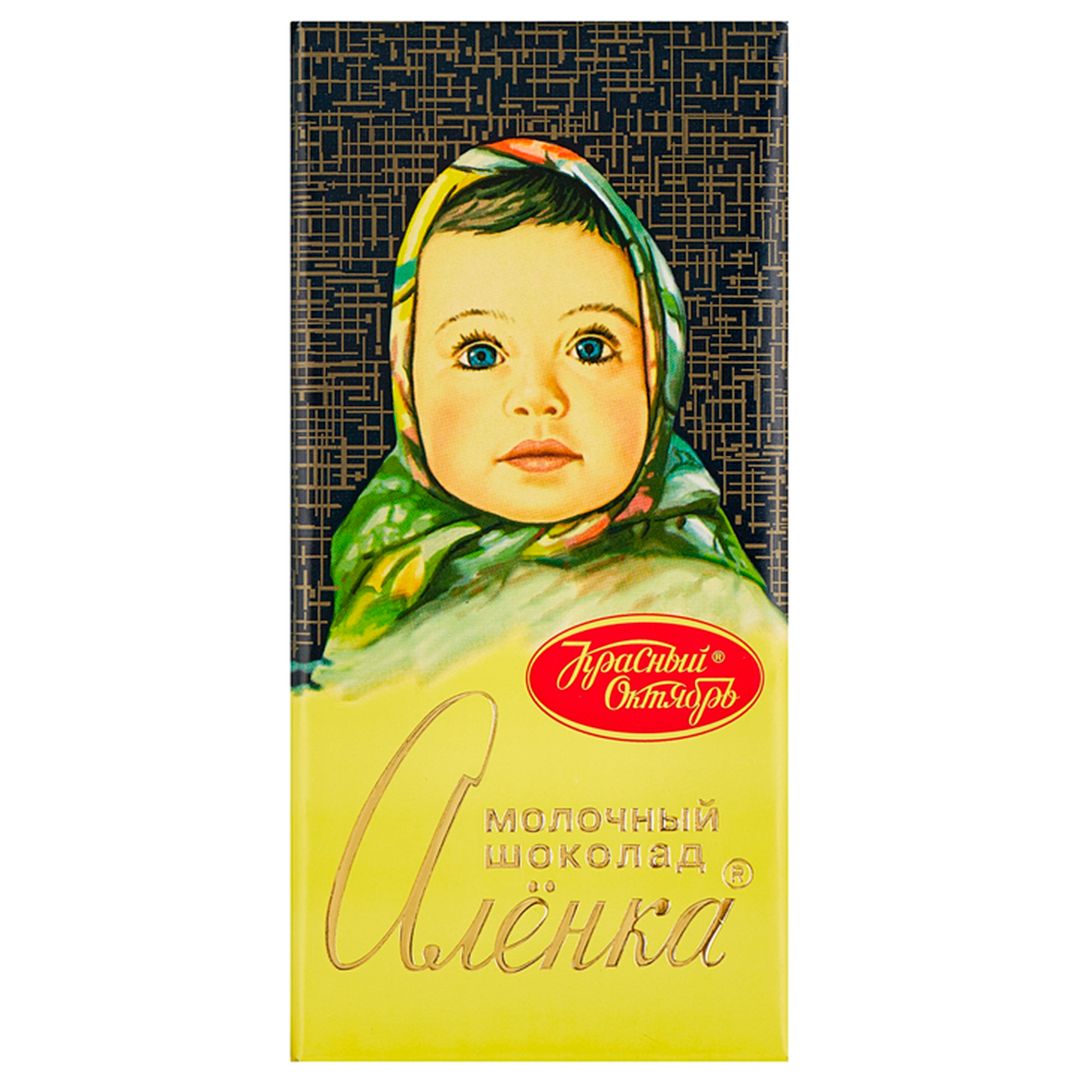 Шоколад молочный Красный Октябрь "Аленка", 100 гр / Шоколад oe.kz Шоколад молочный Красный Октябрь "Аленка", 100 гр / Шоколад
