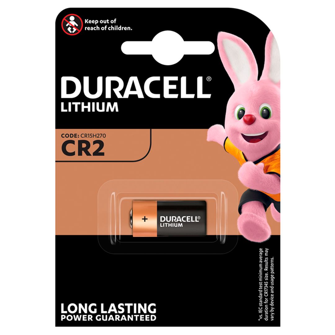 Батареялар Duracell бөшкелі CR2, 3 V, баға бір дана үшін