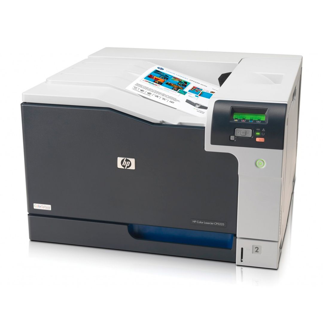 Принтер лазерный цветной HP Color LaserJet CP5225N, А3, 20 стр/мин, 600*600 dpi, USB 2.0, Ethernet / Лазерные цветные №2
