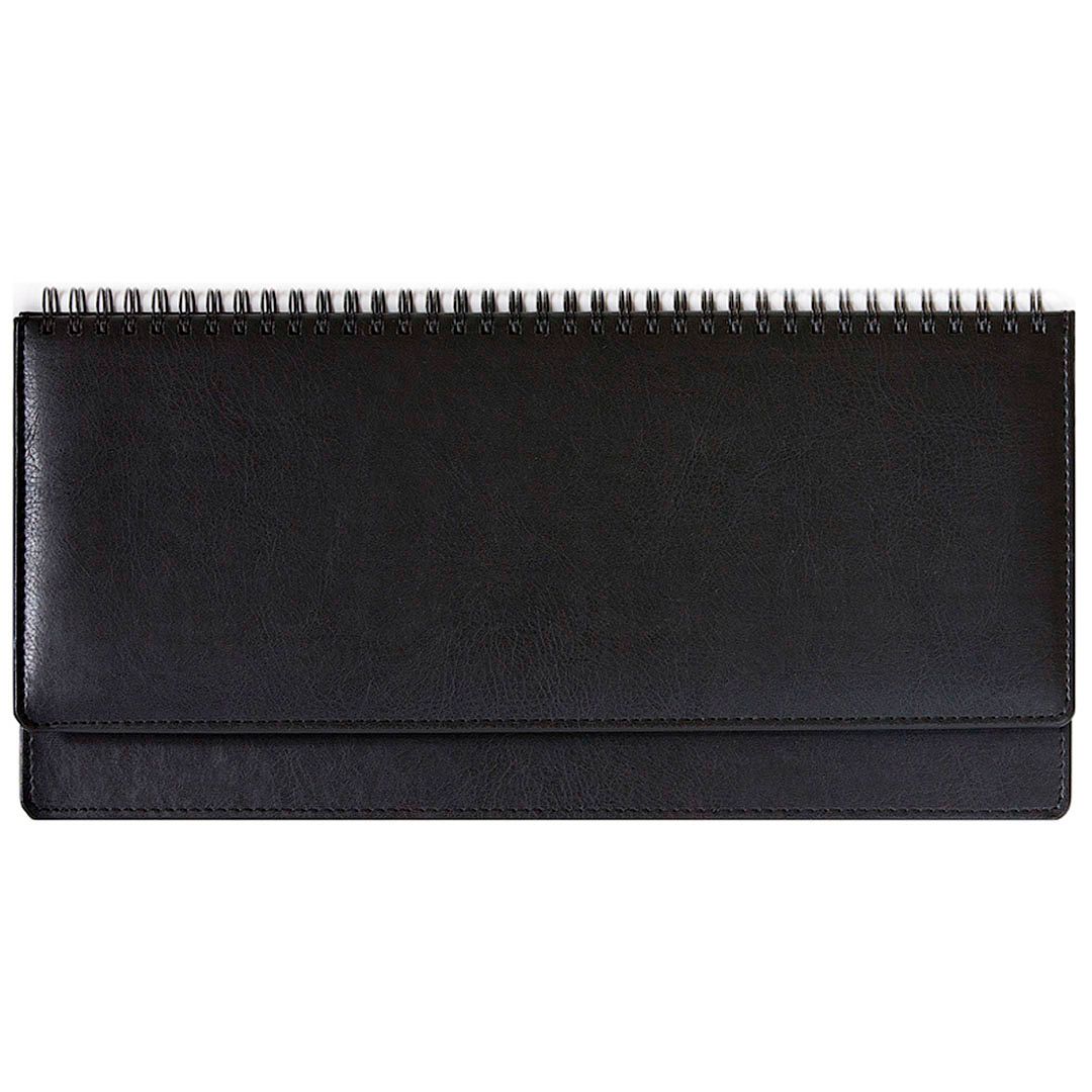 Планер настольный датир. на 2022 г., "Memory planer" на спирали, 155*325 мм, 60 л, черный / Планинги