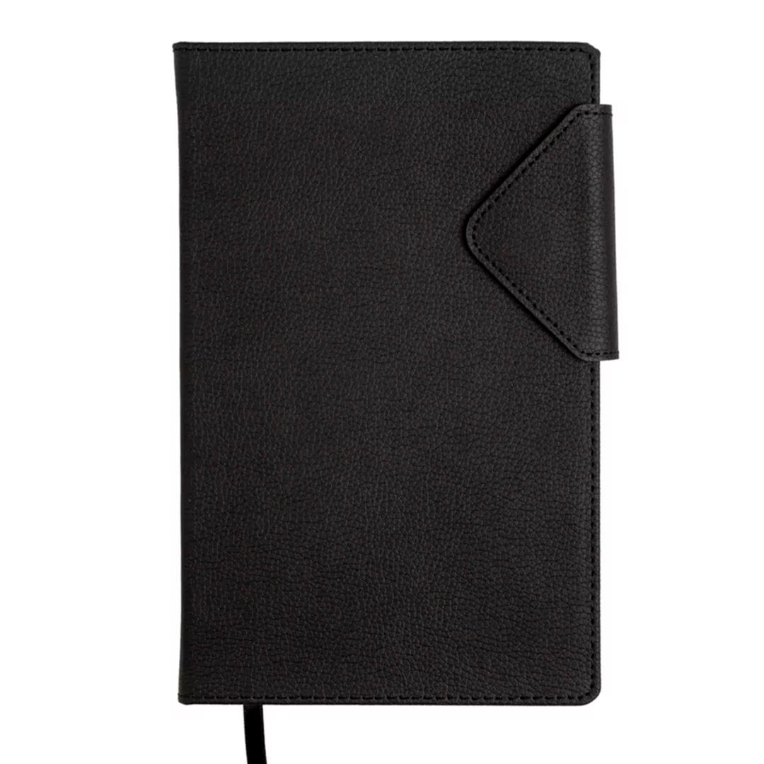 Ежедневник датированный Voyage, 2022 г., А5, 176 л, на магнитной застежке, черный / Ежедневники датированные