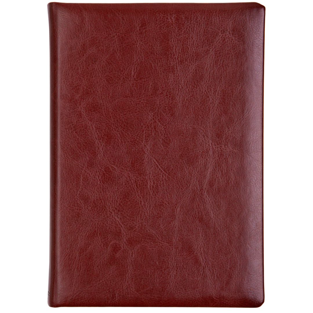 Ежедневник датированный Silvano, 2022 г., А5, 176 л., с золотым срезом, бордовый / Ежедневники датированные