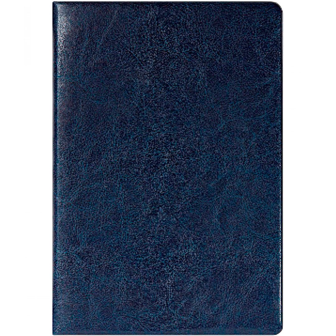 Ежедневник датированный Silvano, 2022 г., А5, 176 л., с серебряным срезом, синий / Ежедневники датированные