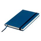 Записная книжка Magnat, А5, 128 л, в линейку, с резинкой, синий