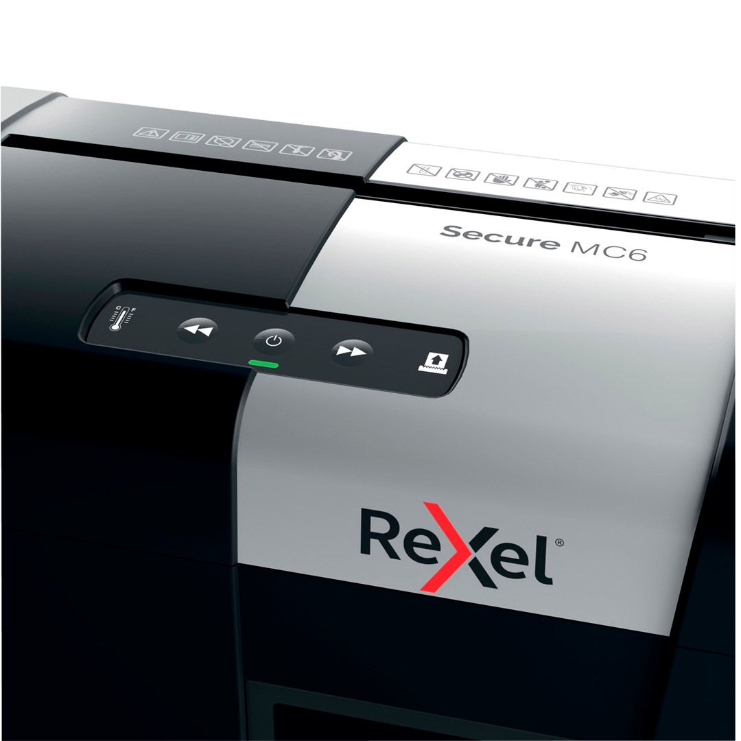 Уничтожитель документов SHRp P-5 Rexel Secure MC6, ("5" уровень секретности), 18 литра, 6 листов / Уничтожители документов №5