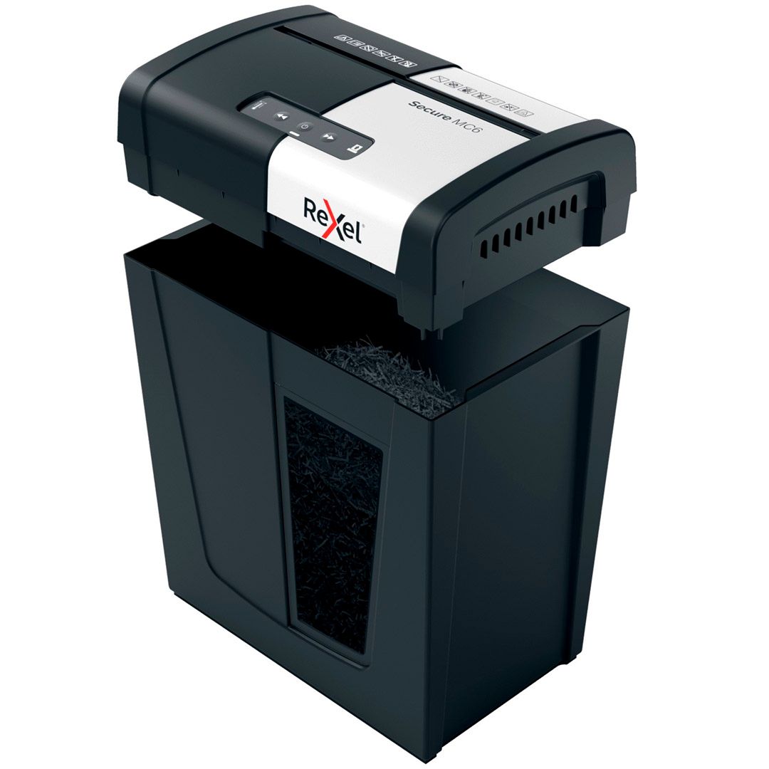 Уничтожитель документов SHRp P-5 Rexel Secure MC6, ("5" уровень секретности), 18 литра, 6 листов / Уничтожители документов №3