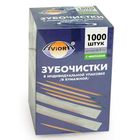 Бамбук тіс тазалағыштары Aviora, ментолмен, жеке қағаз қаптамада, 1000 дана/қапт