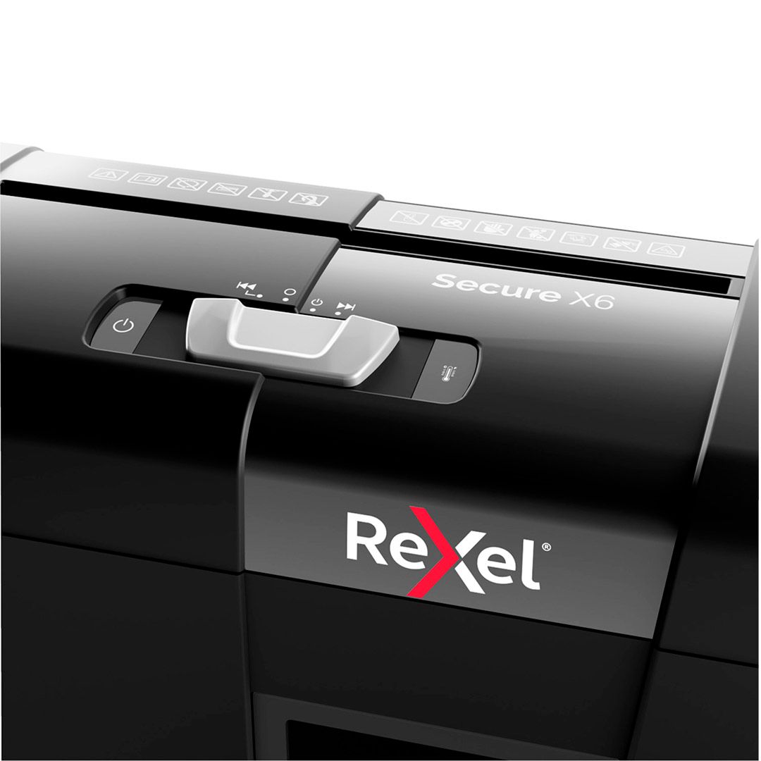 Уничтожитель документов SHRp P-4 Rexel Secure X6, ("4" уровень секретности), 10 литра, 6 листов / Уничтожители документов №4