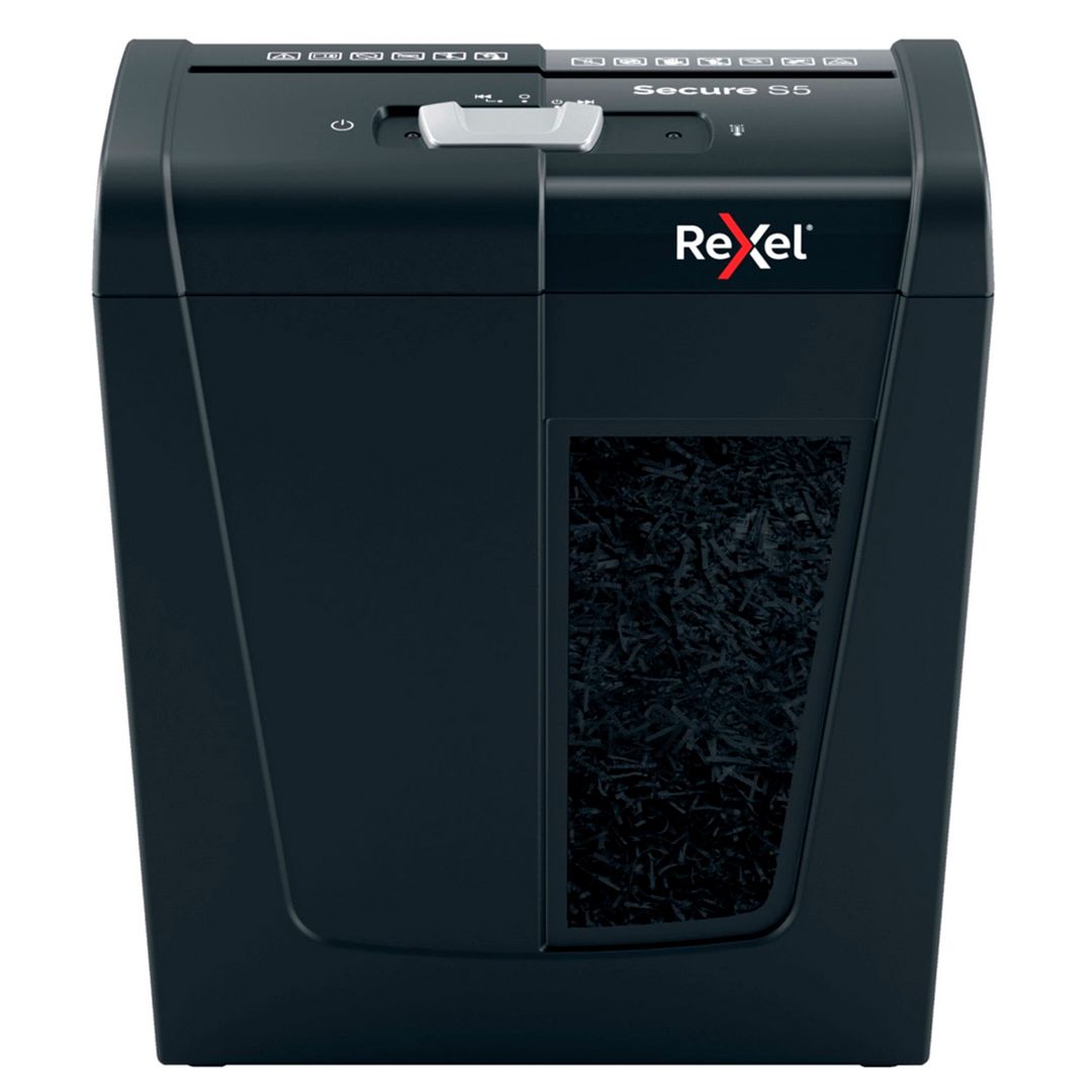 Уничтожитель документов SHRp P-2 Rexel Secure S5, ("2" уровень секретности), 10 литра, 5 листов / Уничтожители документов №2