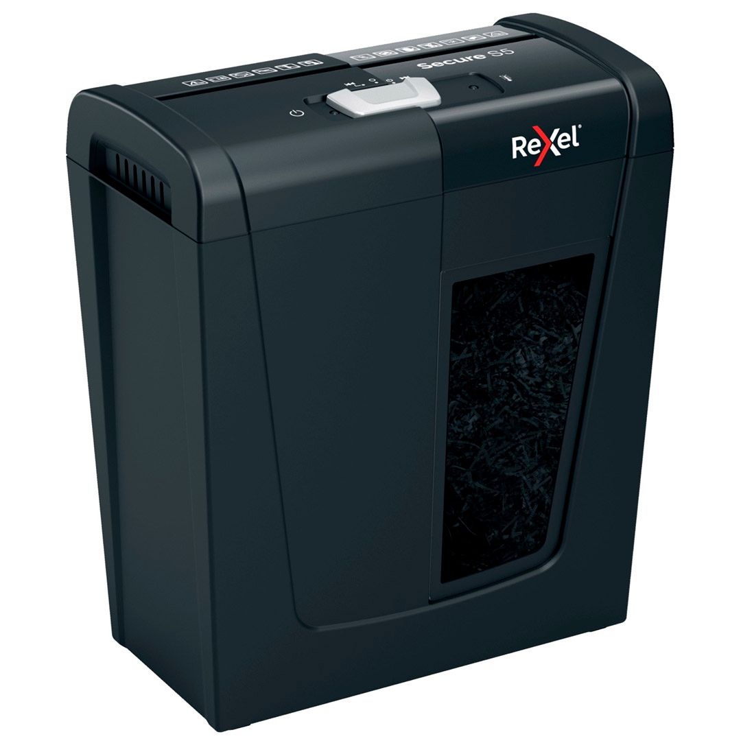 Уничтожитель документов SHRp P-2 Rexel Secure S5, ("2" уровень секретности), 10 литра, 5 листов / Уничтожители документов №4