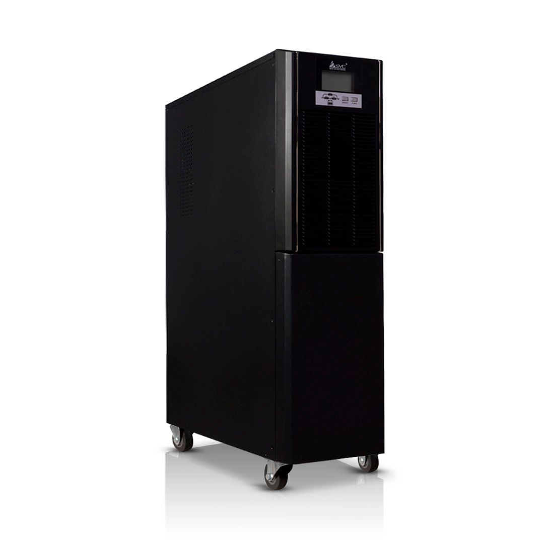 ИБП SVC PTS-6KL-LCD, 6000 ВА/6000 Вт, черный, напольный / Источники бесперебойного питания