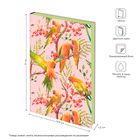 Записная книжка Greenwich Line "Vision. Birds", А5, 80 листов. кожзам, цветной срез