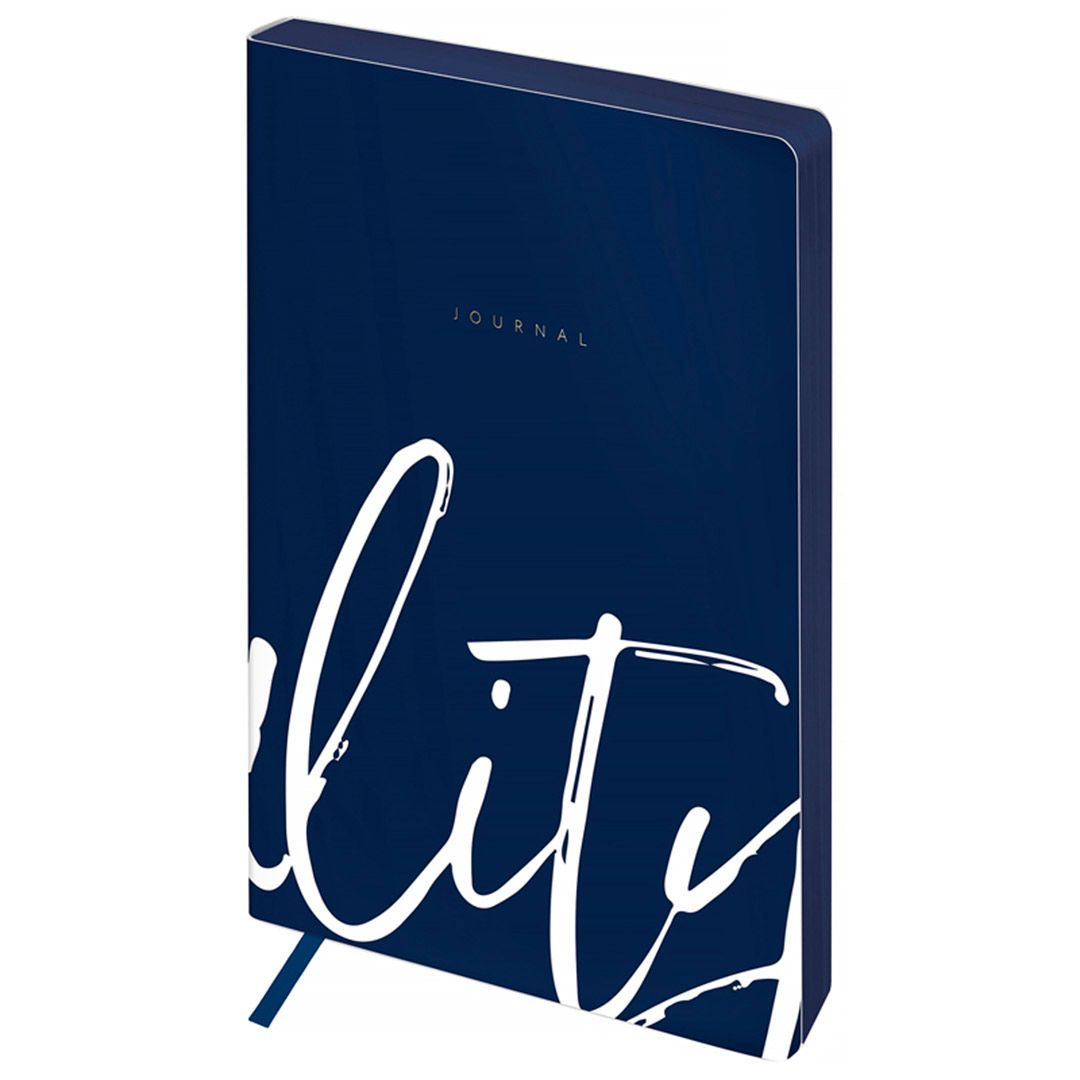 Записная книжка Greenwich Line "Utility. Dark blue", А5, 80 листов. кожзам, цветной срез / Записные книжки №2