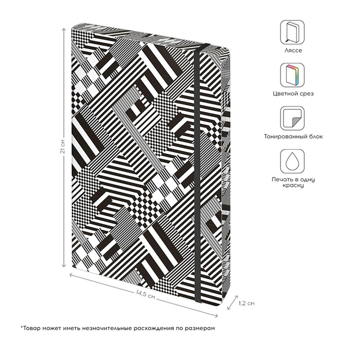 Записная книжка Greenwich Line "Urban. Pattern", А5, 80 листов. кожзам, цветной срез / Записные книжки №2