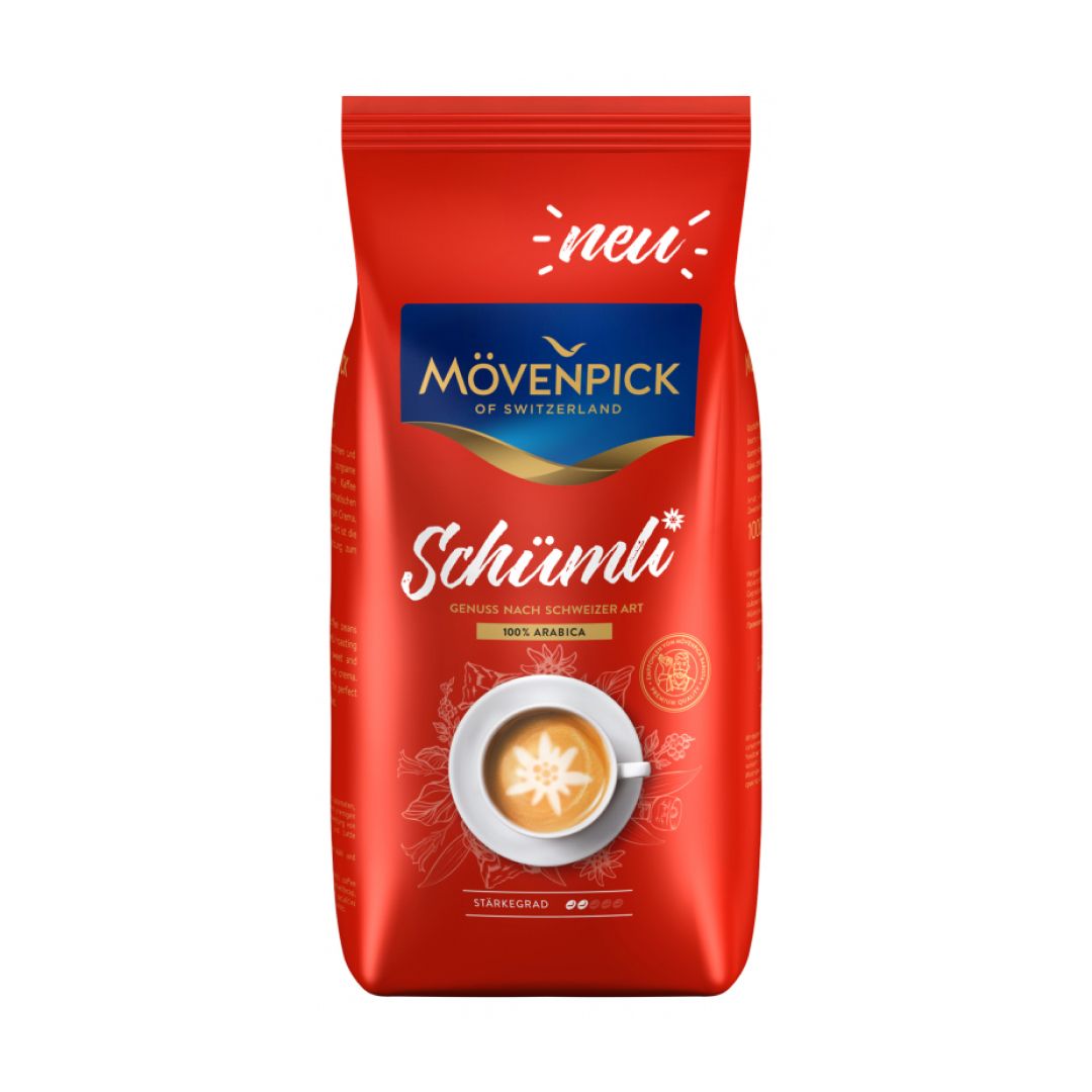 Кофе в зернах Movenpick "Schumli", средней обжарки, 1000 гр / Кофе зерновой №2