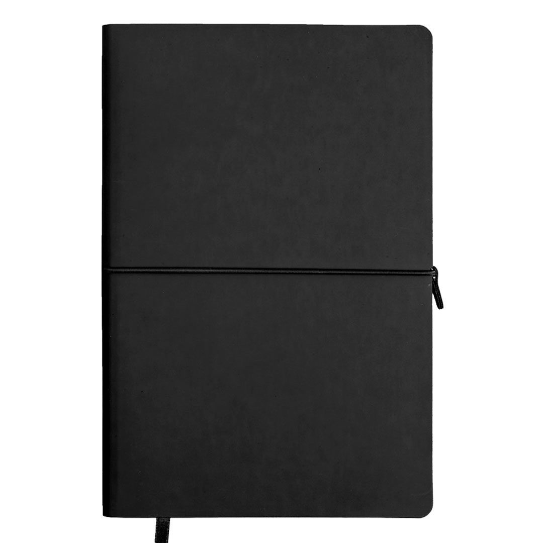 Записная книжка Oscar, А5, 128 л, в линейку, с резинкой, черный, золотой срез / Записные книжки oe.kz Записная книжка Oscar, А5, 128 л, в линейку, с резинкой, черный, золотой срез / Записные книжки