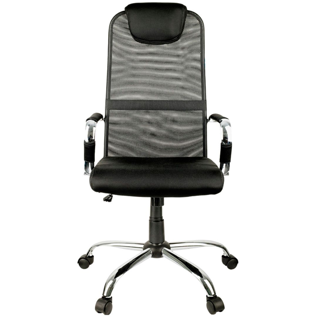 Басқарушы креслосы Helmi HL-E25 "Intelligent", мата, торлы, қара / Басқарушыларға арналған креслолар №2