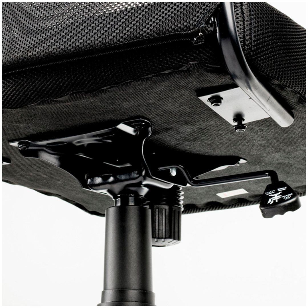 Басқарушы креслосы Helmi HL-E25 "Intelligent", мата, торлы, қара / Басқарушыларға арналған креслолар №7